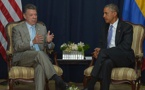 Obama anuncia plan para financiar paz en Colombia al recibir a Santos