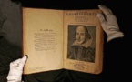 Descubren en Escocia un ejemplar del "First Folio" de Shakespeare